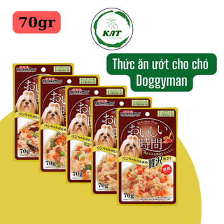Pate cho chó doggyman thịt gà & rau củ tươi - gói 70gr - kat store