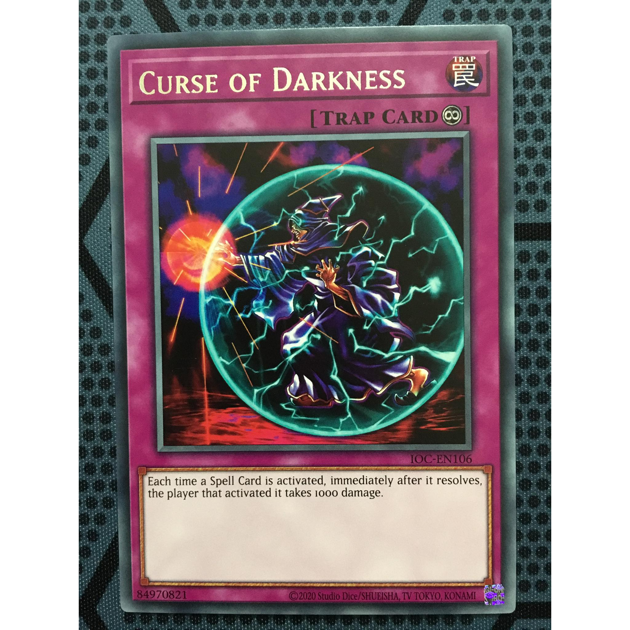 Bài yugioh thời đầu duel monster - Curse of Darkness - IOC-EN106 - Rare Unlimited