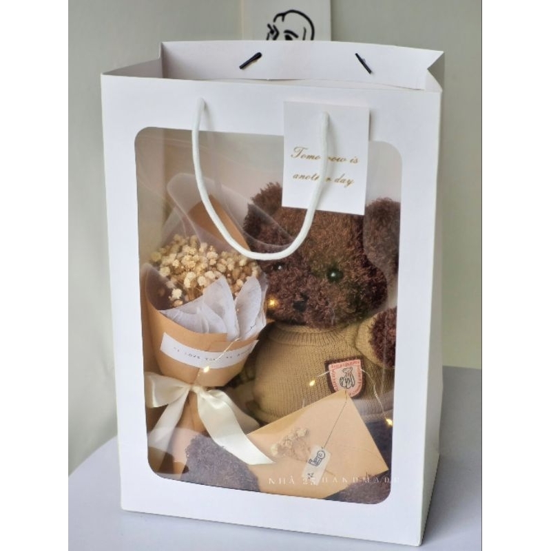 Set gấu Teddy 5 món quà tặng bạn gái dễ thương