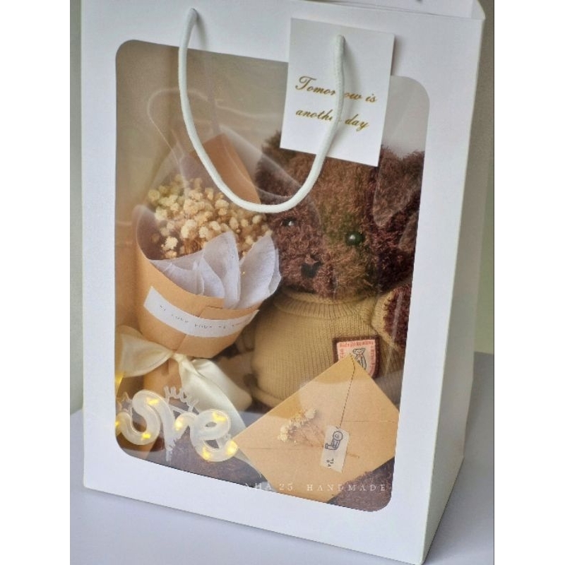 Set gấu Teddy 5 món quà tặng bạn gái dễ thương
