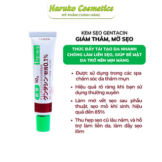 Kem sẹo Gentacin Nhật Bản 10g