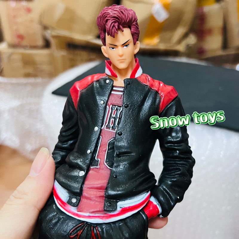 Mô hình Slam Dunk - Mô hình nhân vật Hanamichi Sakuragi Anime Slam Dunk cực nét đẹp cao to cầm chắc tay full box - 31cm