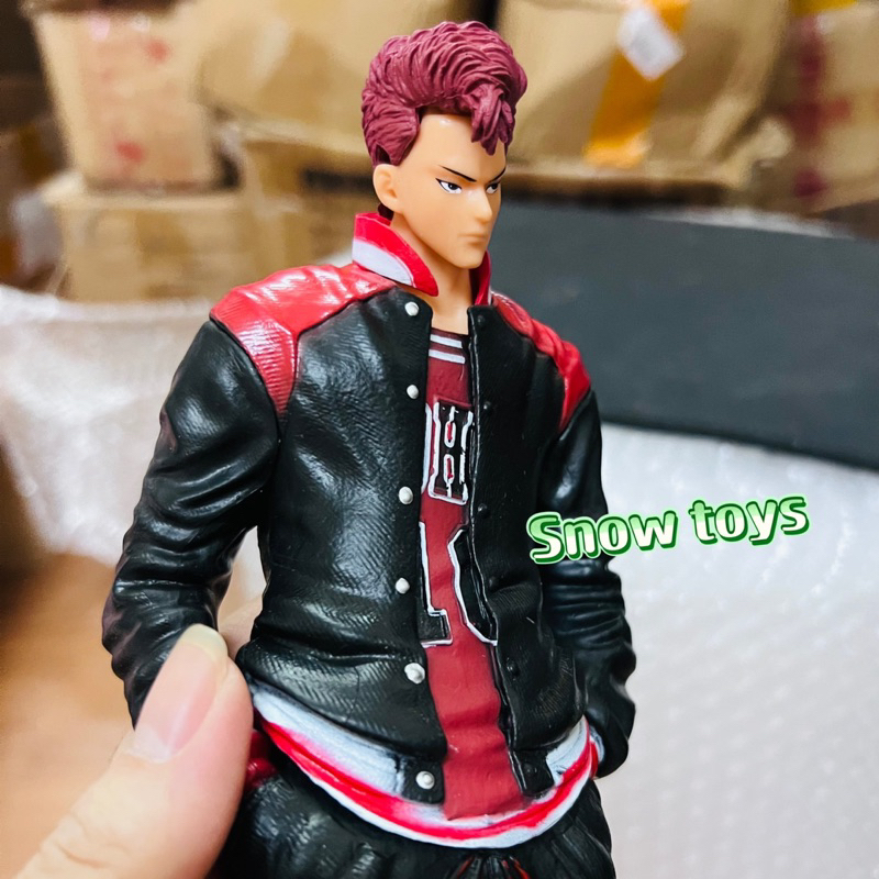 Mô hình Slam Dunk - Mô hình nhân vật Hanamichi Sakuragi Anime Slam Dunk cực nét đẹp cao to cầm chắc tay full box - 31cm