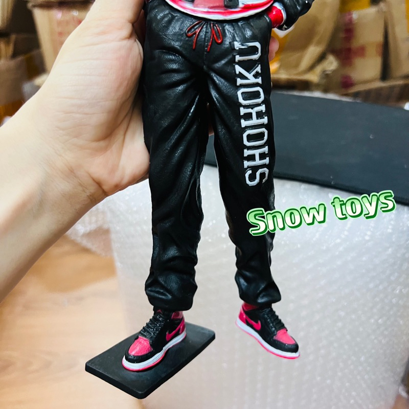 Mô hình Slam Dunk - Mô hình nhân vật Hanamichi Sakuragi Anime Slam Dunk cực nét đẹp cao to cầm chắc tay full box - 31cm