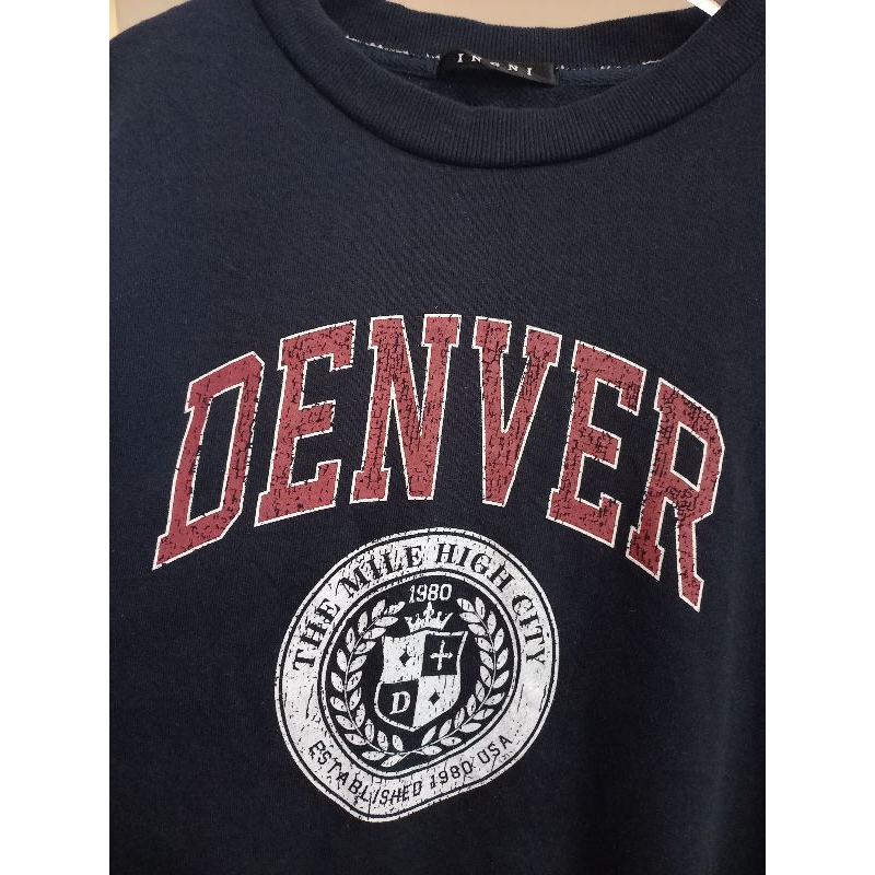 Áo thun kiểu chữ nứt auth INGNI