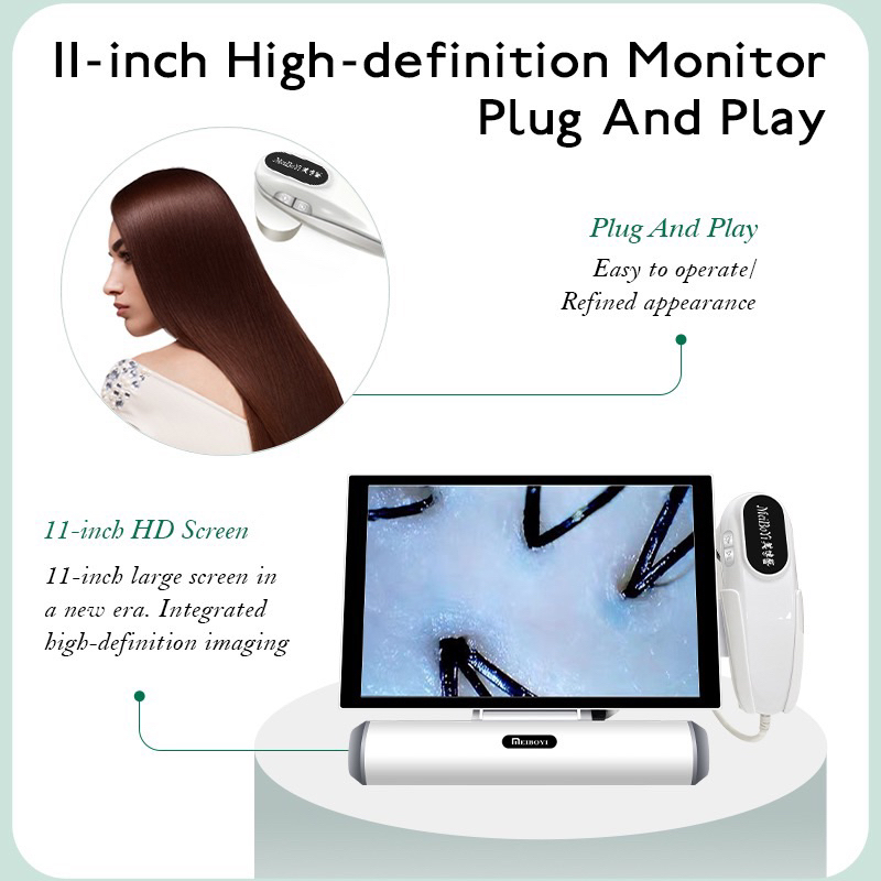 Máy Soi Da, Phân Tích Da Meiboyi Plus Mẫu Mới 2023 11inch Chính Hãng Bảo Hành 12 Tháng