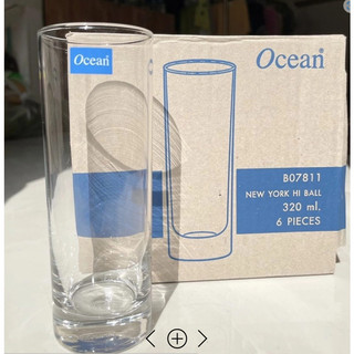 Chính hãng Ly thủy tinh sinh tố Ocean NewYork 320ml 6 cái