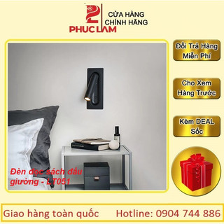 Đèn led đọc sách đầu giường phong cách hiện đại