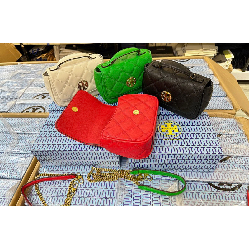 Túi TTory Burch mini quai xách sang trọng size 21