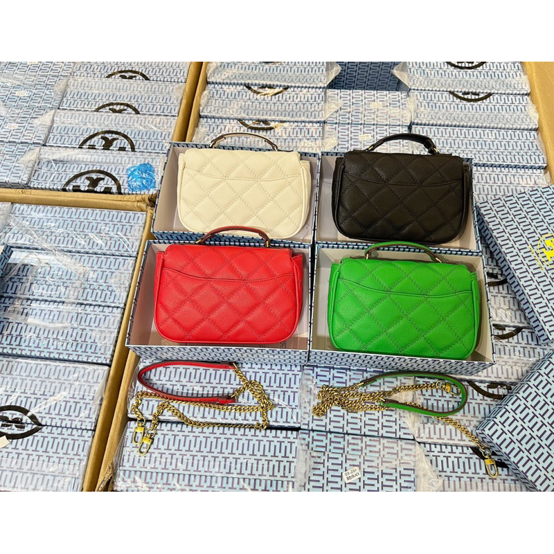 Túi TTory Burch mini quai xách sang trọng size 21