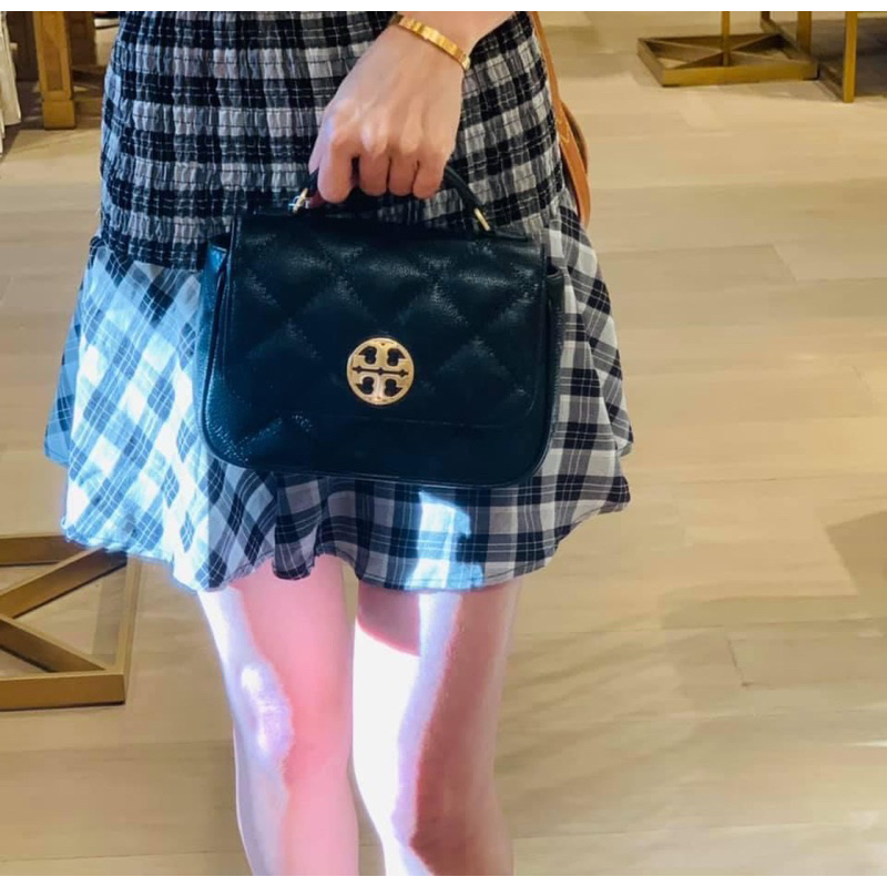 Túi TTory Burch mini quai xách sang trọng size 21