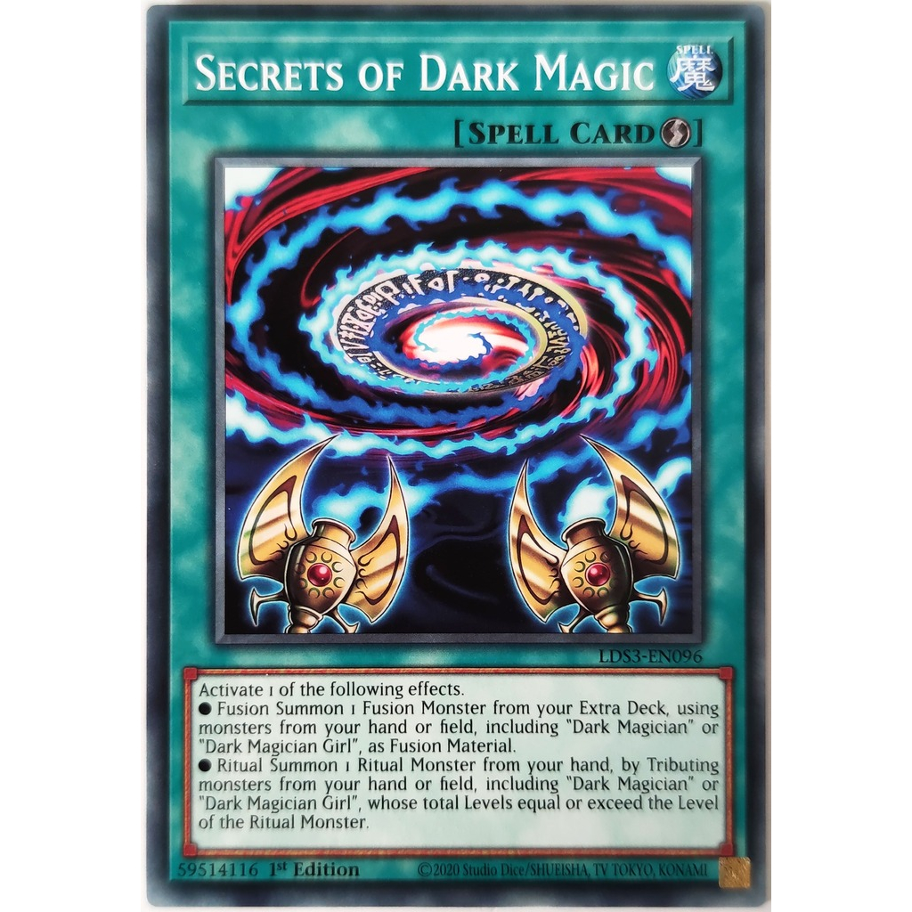 [Thẻ Yugioh] Secrets of Dark Magic |EN| Common