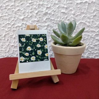 Giá vẽ mini bằng gỗ