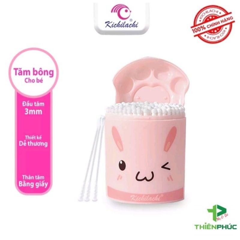 Bông tăm hình thỏ cho bé