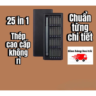 Bộ tua vít đa năng mini Kayama 25 in 1 , Bộ tô vít đa năng dụng cụ sửa điện thoại, laptop