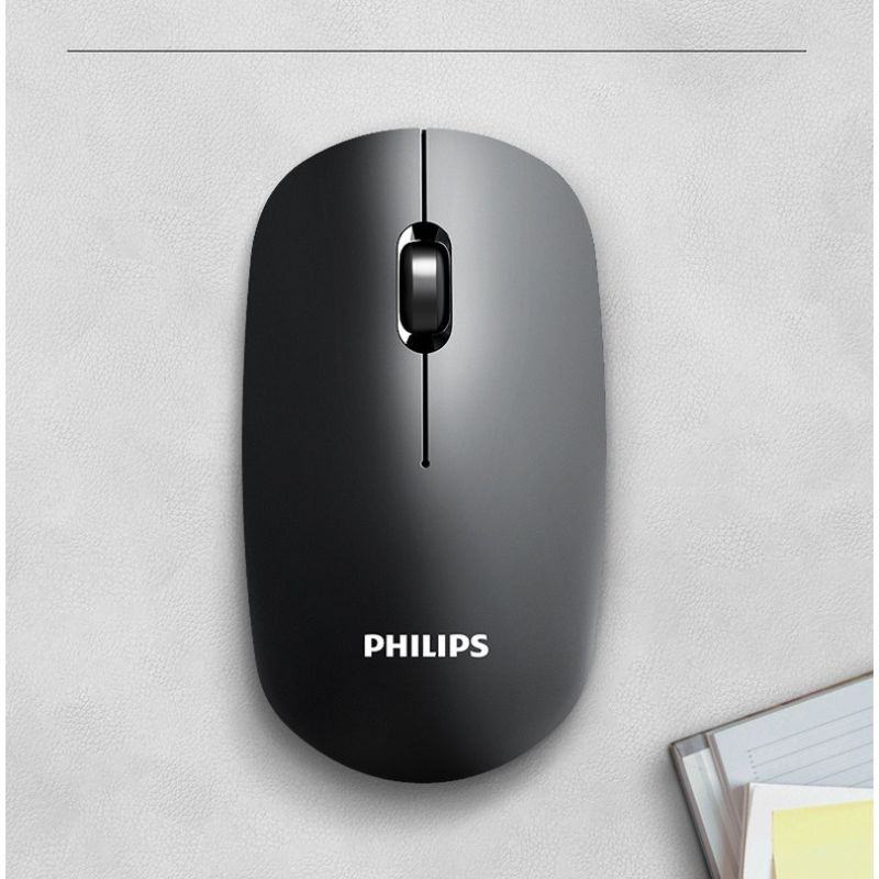 Chuột Không Dây Philips SPK7315 Hàng Chính Hãng Thiết Kế Đơn Giản Nhỏ Gọn Phong Cách Trẻ Trung, Văn Phòng, Học tập