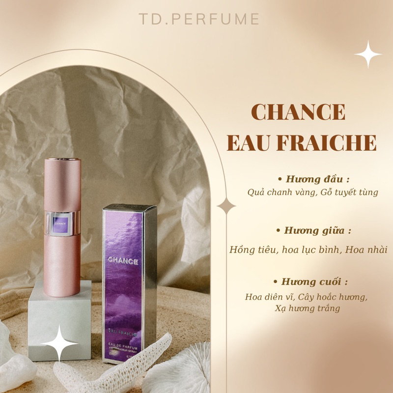 CHANCE FRAICHE - Nước hoa mini 20ml