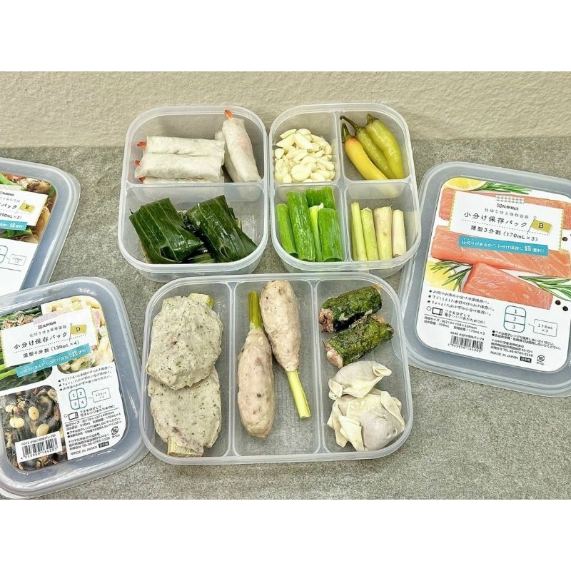 Sét hộp nhựa đựng thực phẩm Nakanya