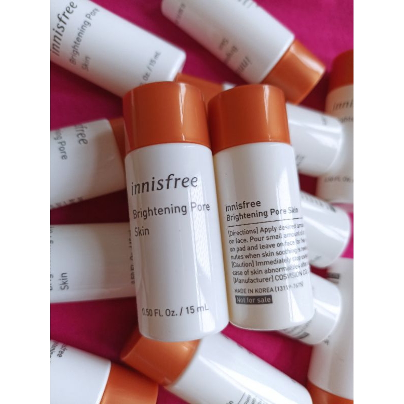 Nước cân bằng Innisfree dưỡng sáng da 15ml bản dùng thử