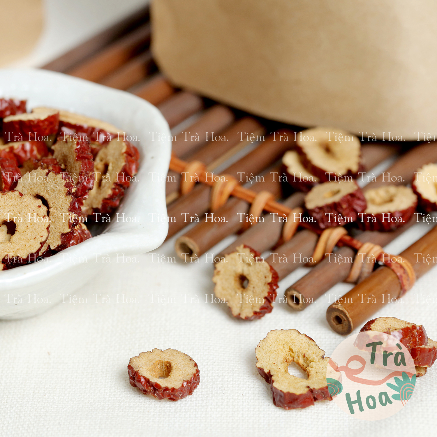 Táo Đỏ thái lát khô