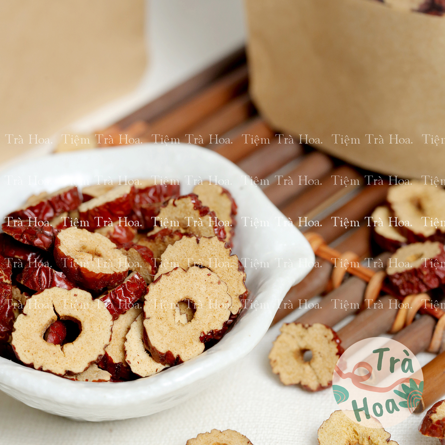 Táo Đỏ thái lát khô