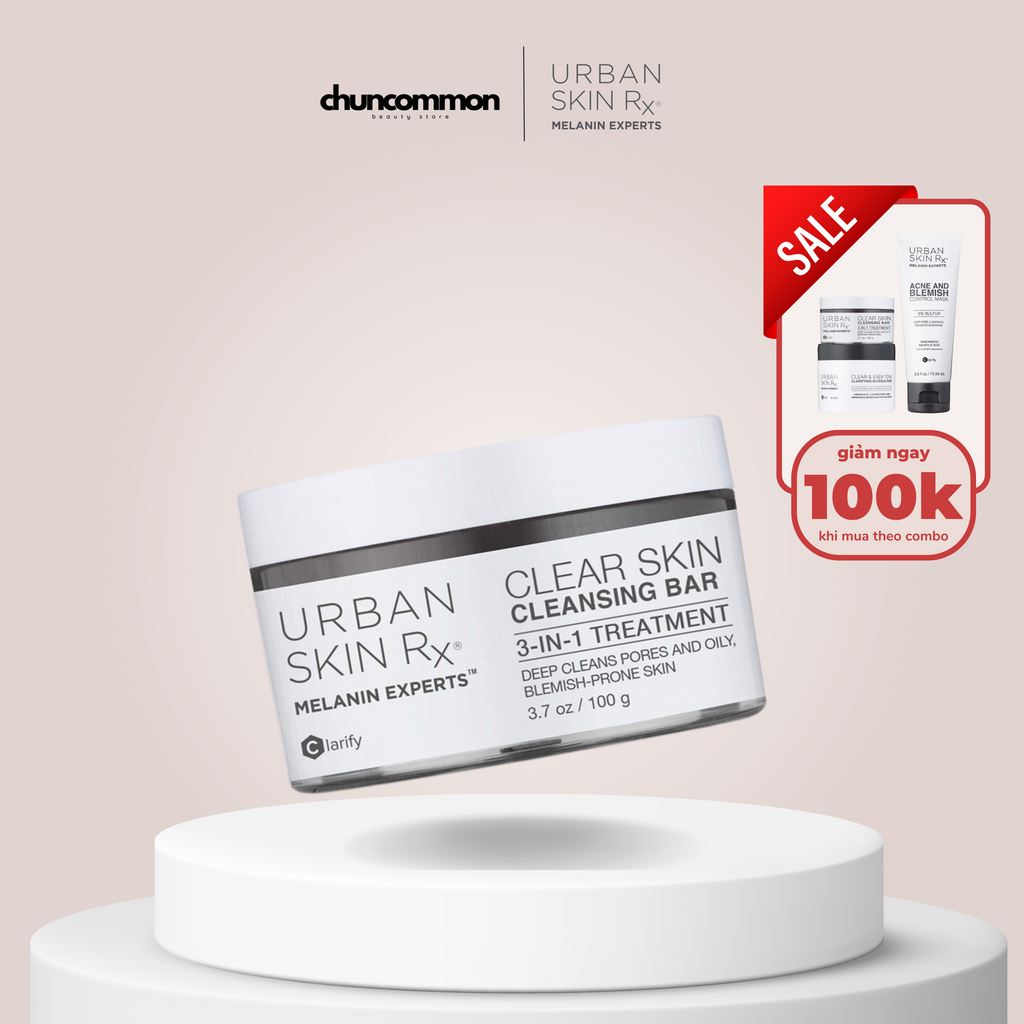 Sữa rửa mặt cho cho da mụn Urban Skin RX Clear Skin Cleansing Bar