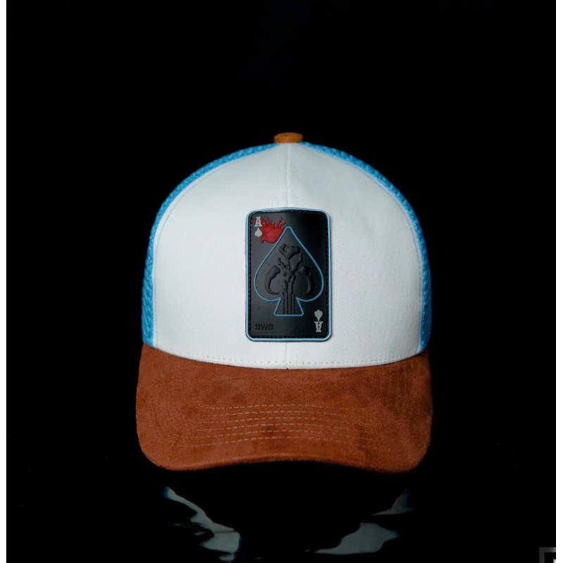 Nón kết BWB HARLEY logo in hình lá bài, chất liệu cotton phối lưới cao cấp, thoáng mát với thiết kế sang trọng, hiện đại
