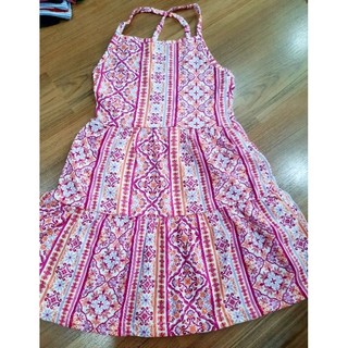 Váy cotton bé gái xuất dư