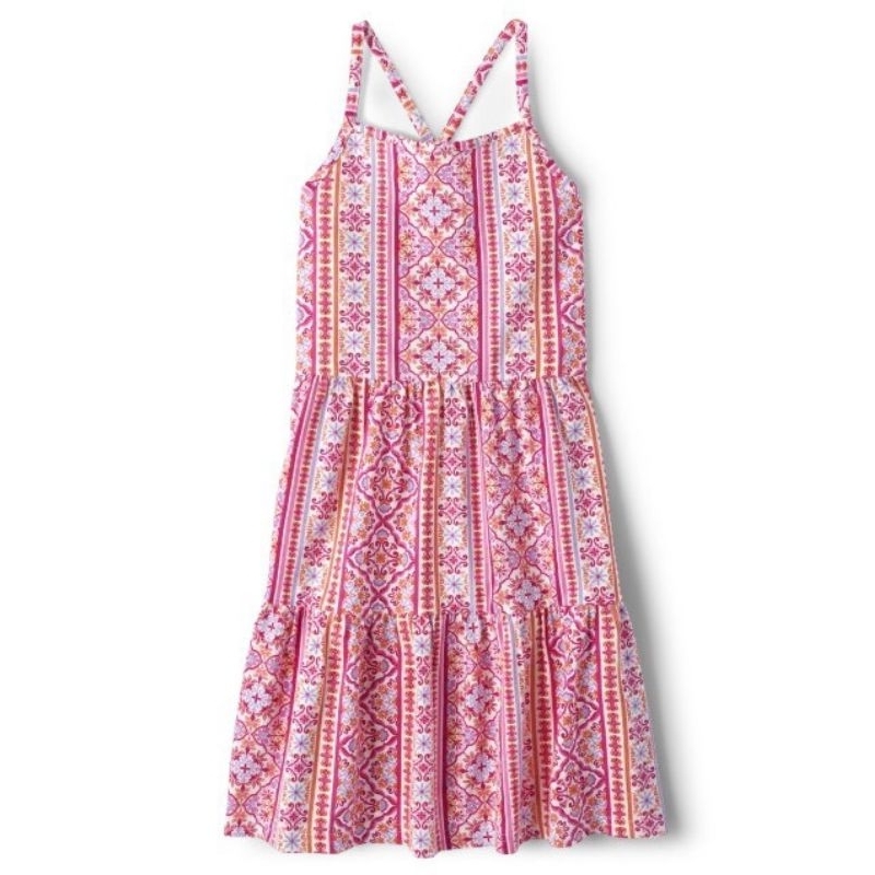 Váy cotton bé gái xuất dư