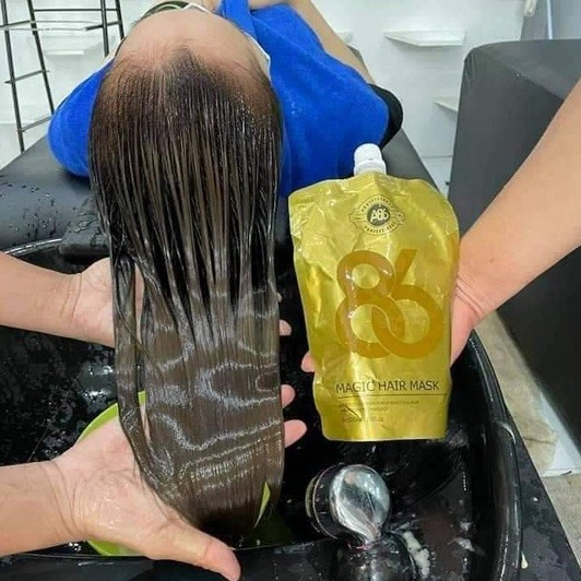 Hấp Phục Hồi Tóc Collagen Tươi A86 500ml