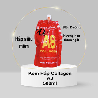 Kem ủ tóc phục hồi collagen a8 - hàng chính hãng