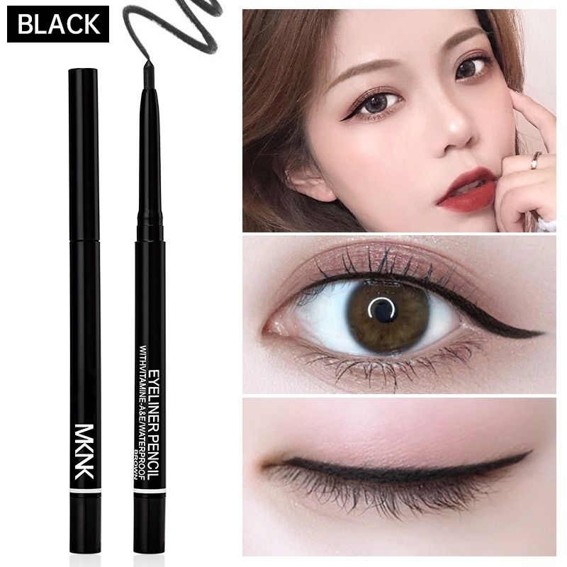 Bút kẻ mắt dạng xoay MKNK chống thấm nước, lâu trôi cao cấp