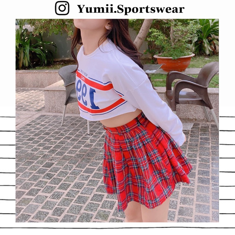 Áo Tank Thể Thao Mặc Ngoài Tập Gym Yoga Nữ - Áo Tank Thể Thao Tay Dài 1990 Dáng Croptop Siêu Xinh, Mịn Đẹp
