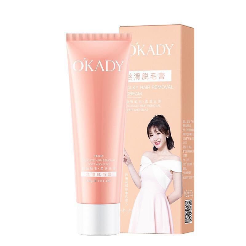 Kem Tẩy Lông OKADY Nội Địa Trung - Tẩy Sạch Lông Nhẹ Dịu, Giúp Lông Lâu Mọc, Mọc Thưa