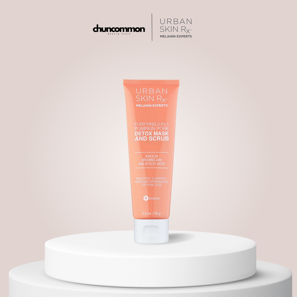 Mặt nạ tẩy da chết Urban Skin Rx Purifying 2-in-1 Pumpkin Pore Detox Mask & Scrub