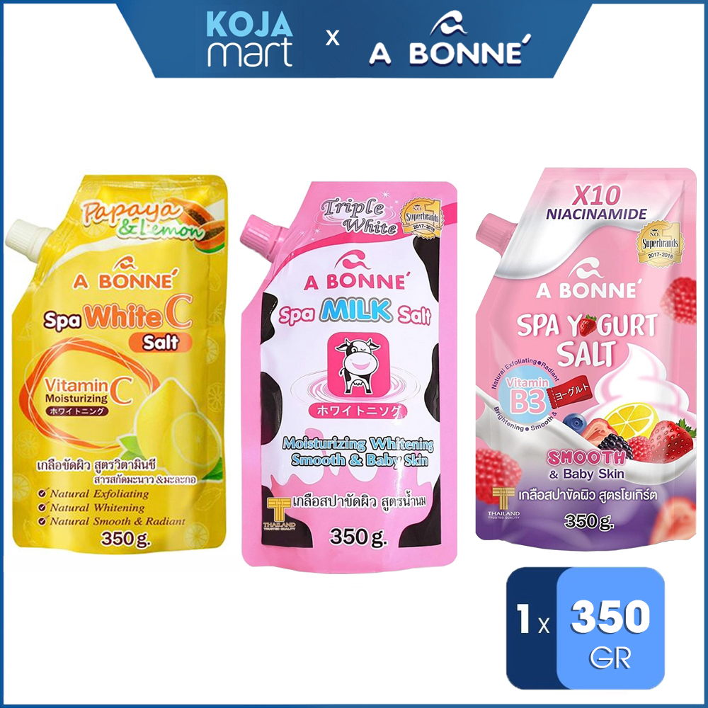 Muối Tắm Sữa Bò Tẩy Tế Bào Chết A Bonne Spa Milk Salt Thái Lan 350gr