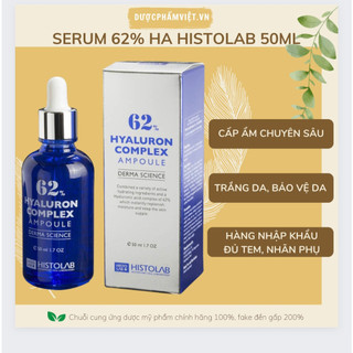 Tinh chất Cấp ẩm sâu HISTOLAB 62 hyaluron complex ampoule