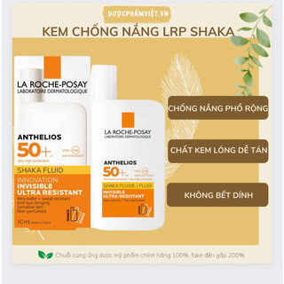 Kem Chống Nắng La Roche Posay Anthelios Shaka Fluid SPF 50+