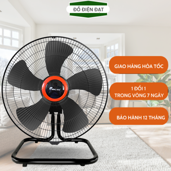 Quạt sàn ChingHai FF917, Quạt sàn cao cấp, Bảo hành 12 tháng
