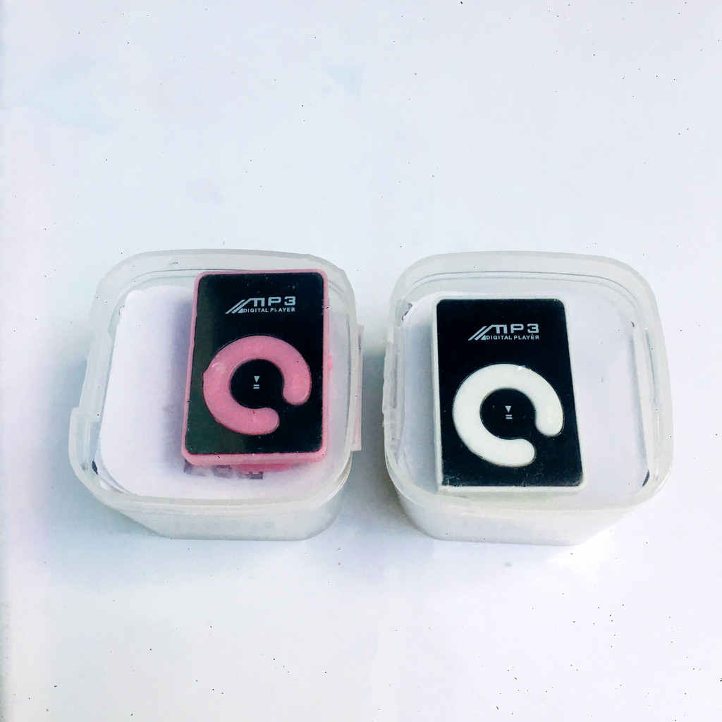 Máy nghe nhạc mp3 di động bỏ túi có hộp kèm tai nghe