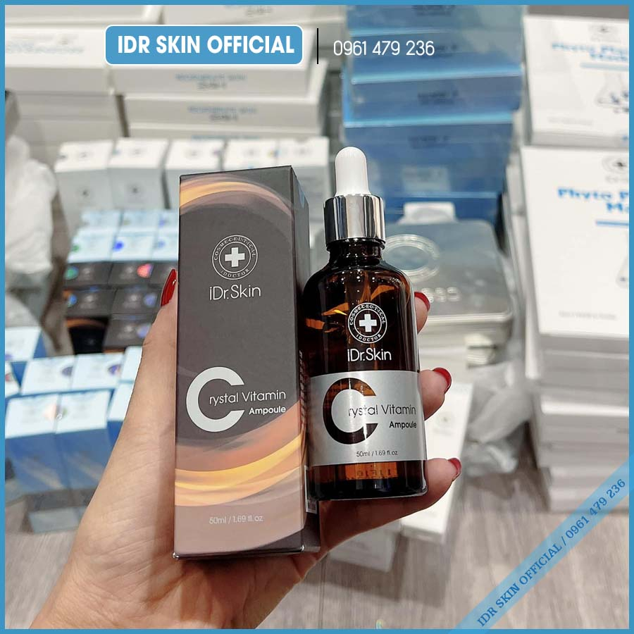 Tinh chất Vitamin C IDr Skin 50ml giúp loại bỏ nám, tàn nhang, xạm da...