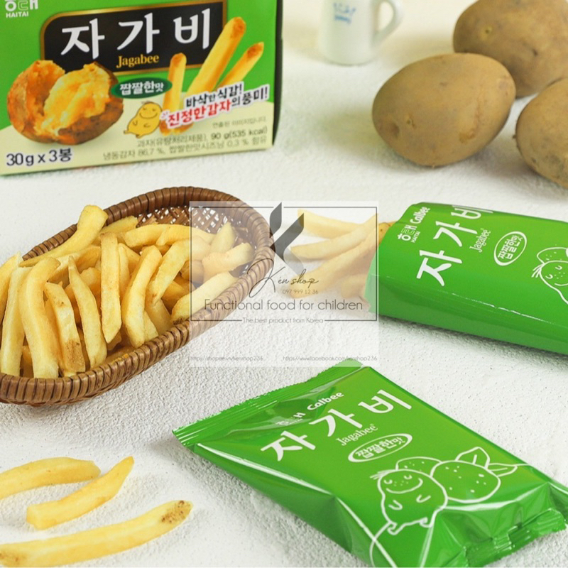 Snack khoai tây HAITAI CALBEE Hàn Quốc