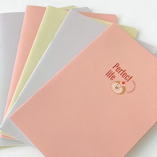 Vở kẻ ngang caro grid 80 120 trang ghi chép studygram Crabit Perfect Life