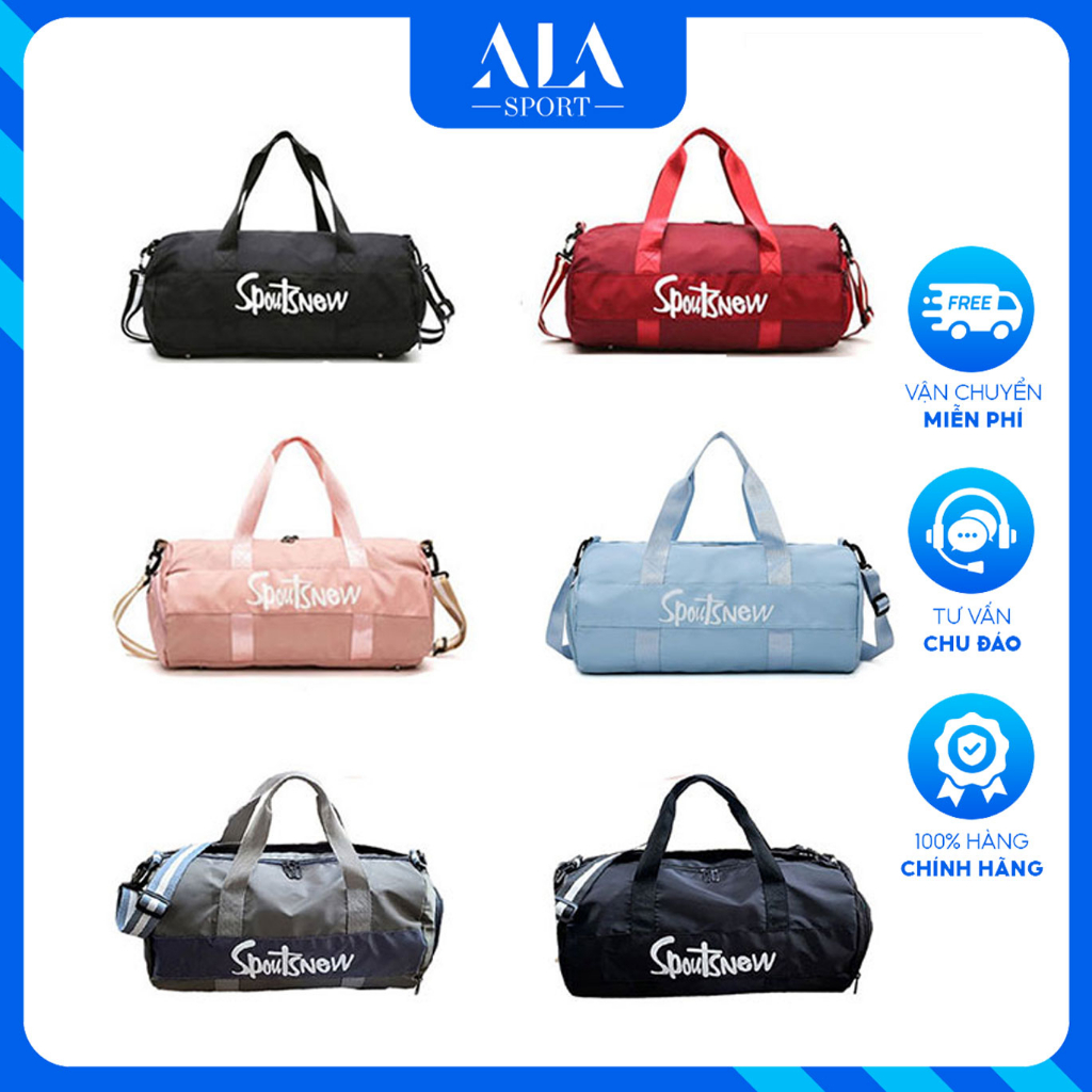 Túi Du Lịch Thời Trang Thể Thao Dã Ngoại Tiện Dụng Túi Trống Vải Cao Cấp Chống Thấm Nước Có Ngăn Riêng Để Giày TU03