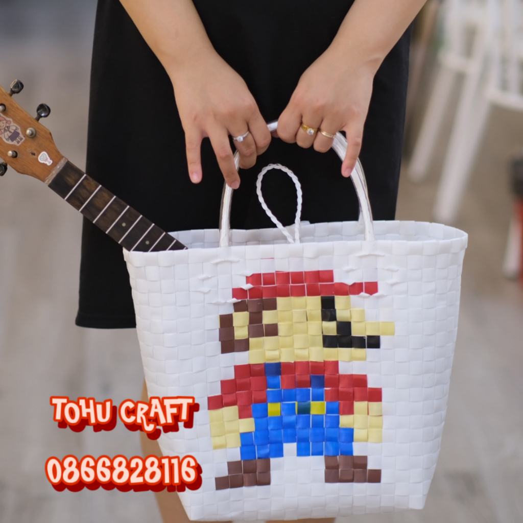 Túi xách đan tay thủ công thời trang TOHU anime