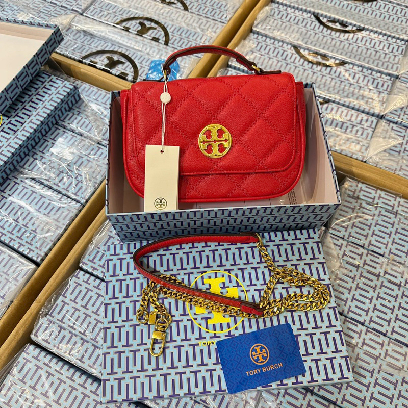 Túi TTory Burch mini quai xách sang trọng size 21