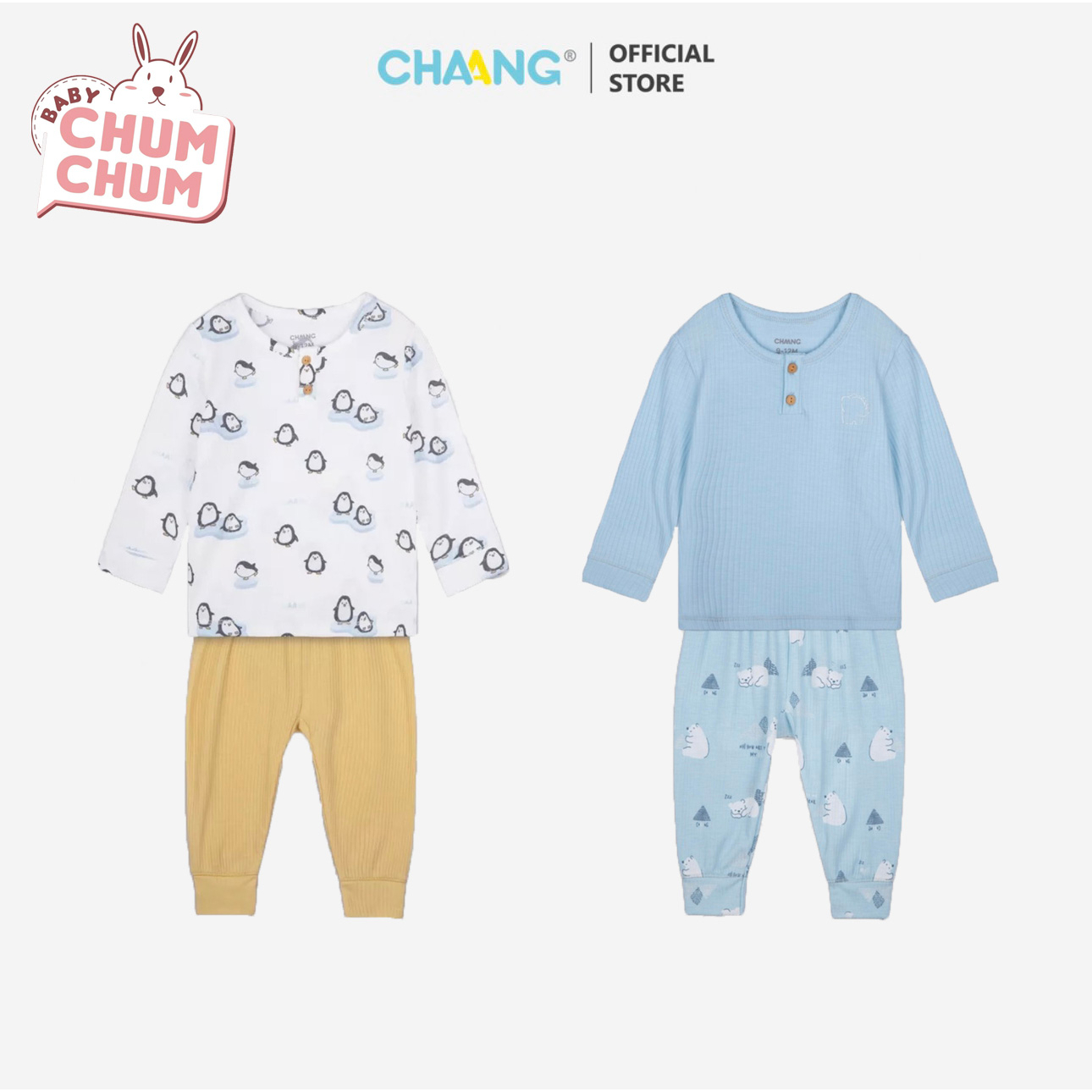 Bộ Dài Cổ Trụ Cho Bé Northern CHAANG AW22D14