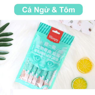 Súp thưởng Wanpy cho mèo 14gr