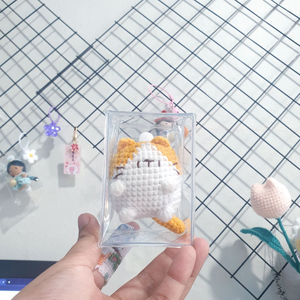 Túi nhựa trong suốt đựng búp bê, thú bông mini, bịch bảo vệ thú bông mini
