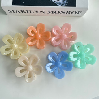 Kẹp tóc hình hoa màu kẹo ngọt Modleaf Candy daisy pin Hàn Quốc